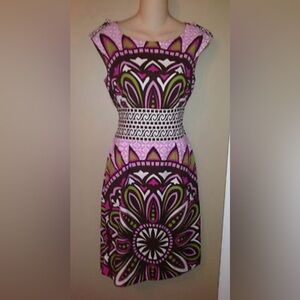Nicole miller pattern dress size 8